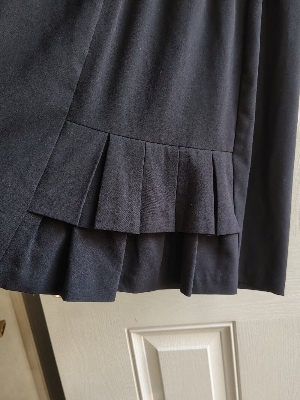 Maternity  Dressy Skirt with Ruffles in Back